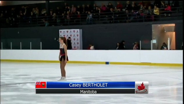 Casey Bertholet - Pre-Novice Women Short Program (REPLAY)