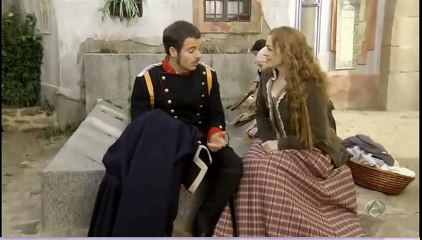 75   BANDOLERA  Miguel le cuenta  a Sara el daño que le hizo su ex novia