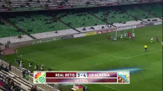 Copa Del Rey  Betis 3 Almería  4