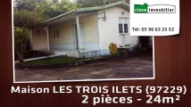 A louer - maison/villa - LES TROIS ILETS (97229) - 2 pièces - 24m²