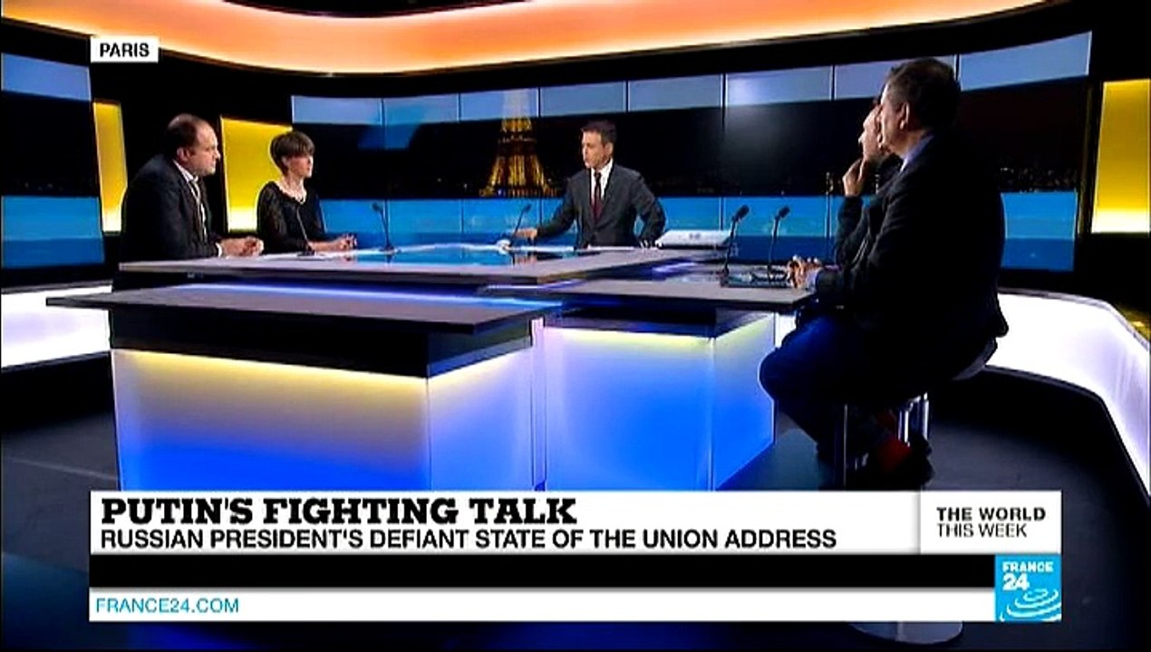 Putin’s fighting talk: Russian president's defiant state of the union address