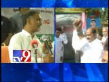 Harish Rao and MP Kavita in Nizamabad, launch development projects