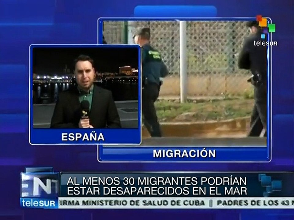 España: al menos 30 migrantes desaparecidos en el mar Mediterráneo