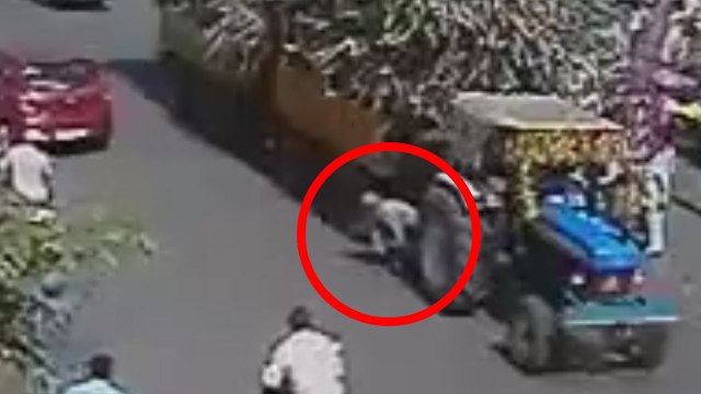 Man Survives After Being Run Over by Loaded Tractor
