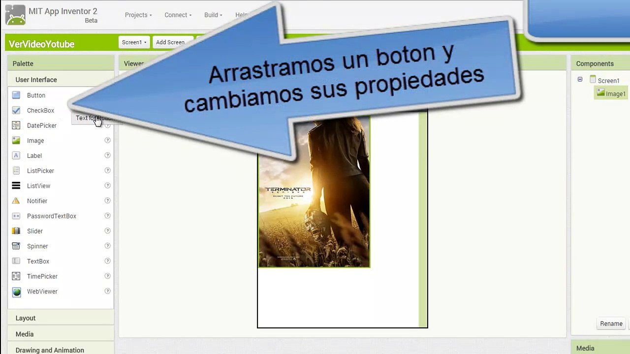 Tutorial App Inventor 2: Abrir un video de youtube desde tu aplicacion