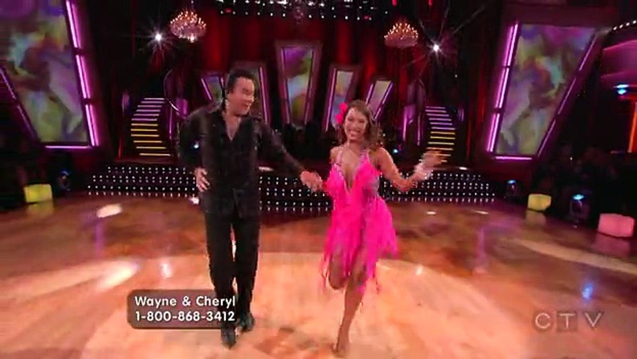 Wayne Newton & Cheryl Burke - Cha-Cha-Cha