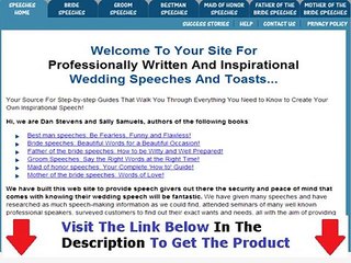 Wedding Speech 4 U Facts Bonus + Discount