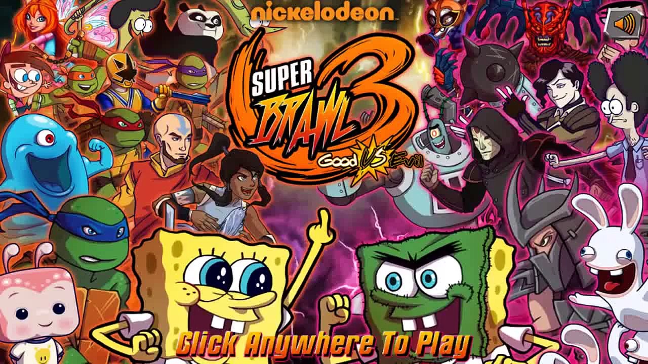 SpongeBob SquarePants Games - Kungfu Panda fight with SpongeBob - Cartoon Network Games