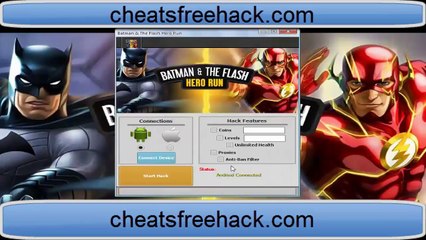 Batman The Flas Hero Coins Levels Hack Cheat Download 2014
