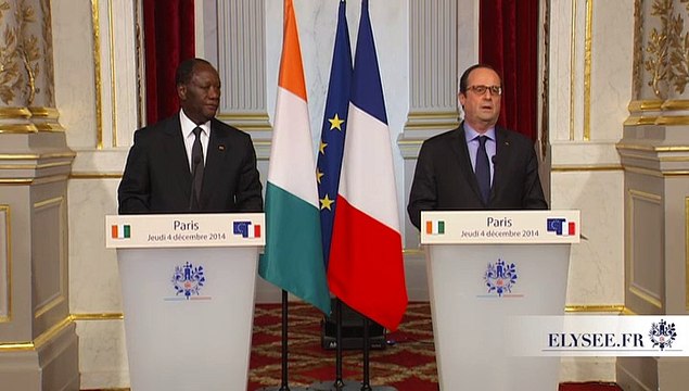 Déclaration conjointe à la presse avec M. Alassane Dramane Ouattara
