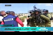 Journalists targeted by Israeli security forces