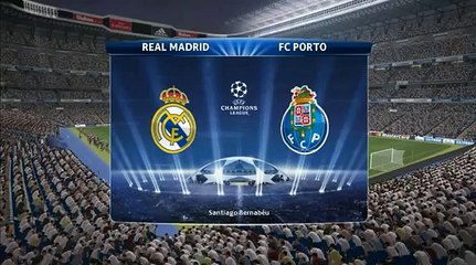 Pes 15 Real madrid Vs Porto UEFA17