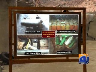 Arms recovered  during Operation Zarb-e-Azb-06 Dec 2014