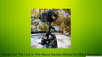 Delkin DDMNT-TRIPLE Fat Gecko Three-Arm Suction Mount (Black) Review
