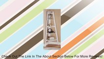 White Finish 5 Tier Corner Display Unit Shelf / Rack F04040 Review