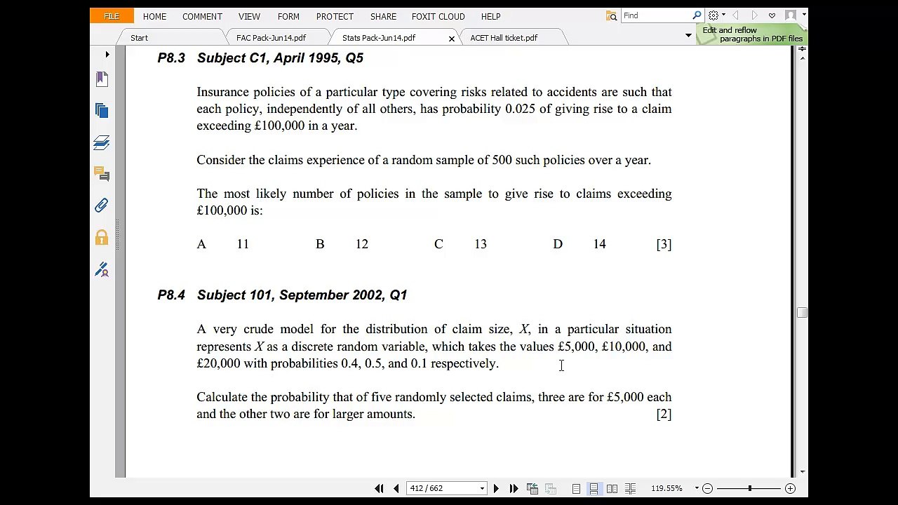 Poisson Distribution - ACET Prep Online Course