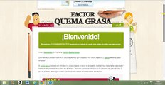 Como bajar de peso en una semana Factor Quema Grasa funciona baja de peso antes y despues