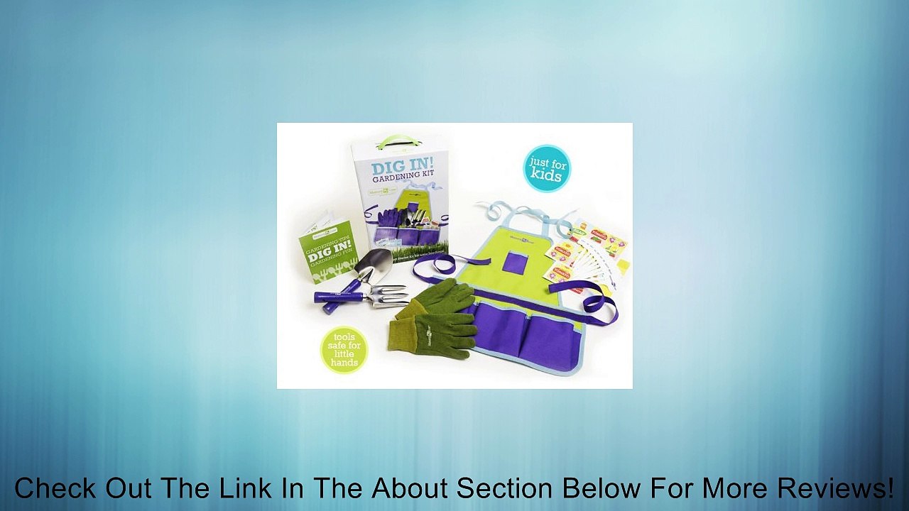 Mommy &me DIG IN! Gardening Kit Review