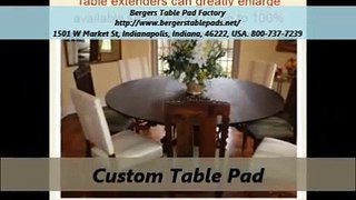 Bergers Table Pad Factory Table Protector
