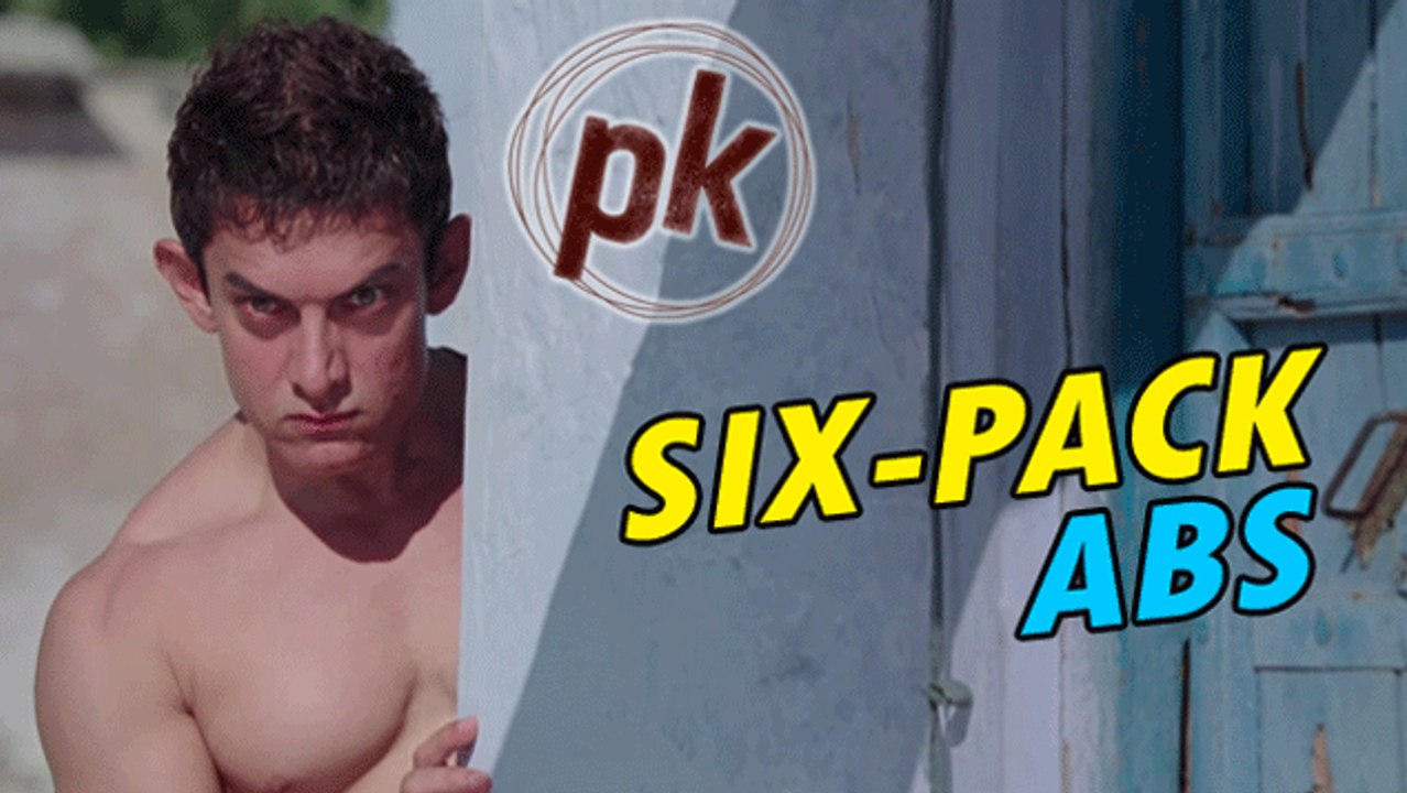 Aamir Khan Shows Off His Six-Pack In PK Song Nanga Punga Dost