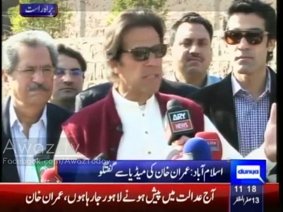 Imran Khan Media Talk - 6th December 2014
