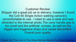 Colt 45 Single Action Army Special Cane Review