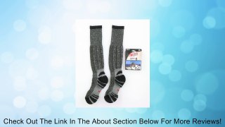 New Pair of Merino Wool High Rock Tech Ski Socks Charcoal Review