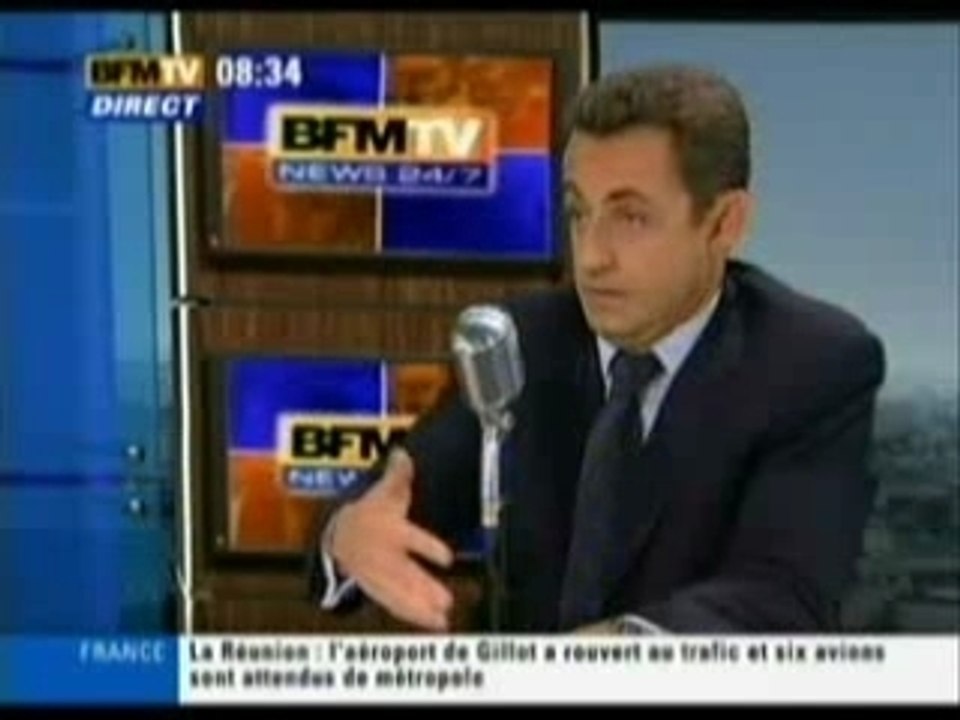 Bourdin 2007: N.Sarkozy 1/2 26.02.07