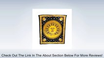 Yellow/Black Sun and Moon Cotton Tapestry/Bedspread Review