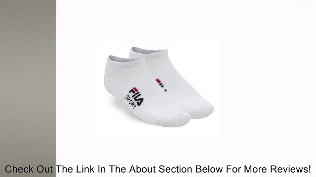 Fila Tennis Men's Low Cut Sock, Black, One Size Fits All Review