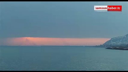 Samsun'dan Muhteşem Gün Doğumu Manzaraları