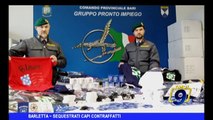 BARLETTA | Sequestrati capi contraffatti