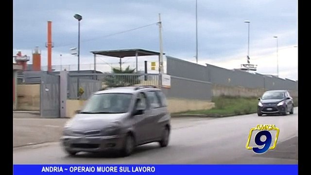 ANDRIA | Operaio muore sul lavoro