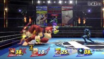 Super Smash Bros. For Wii U Online Wi-Fi Match / Battle / Fight - Playing As Donkey Kong