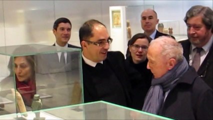 François Pinault au Louvre-Lens