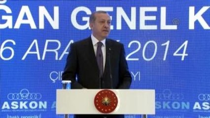 Askon Genel Kurulu - Cumhurbaşkanı Erdoğan (2)