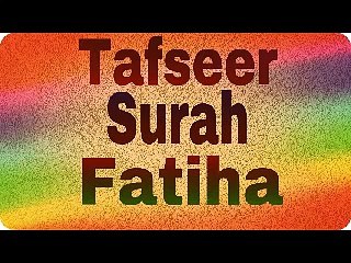 Tafseer Surah Fatiha By Maulana Abdul Majeed Nadeem 2013