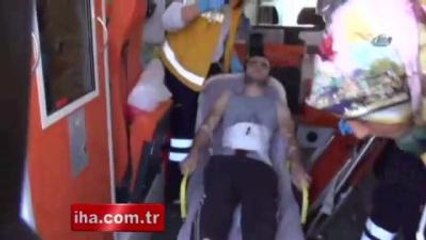 Hastaneye Böyle Götürüldü