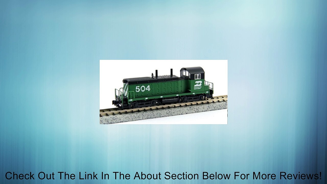 Kato USA Model Train Products EMD NW2 #504 Burlington Northern N Scale Train Review