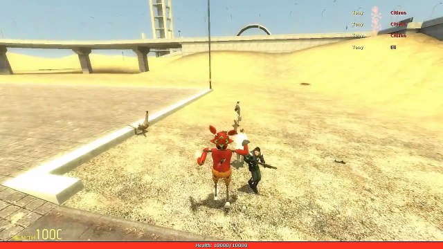 Garry's mod FOXY SAVES FREDDY (Gmod Role-Play Five Nights At Freddys mod)