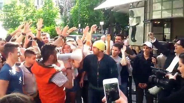 Gli Ultras dei VIp con Belen Rodriguez