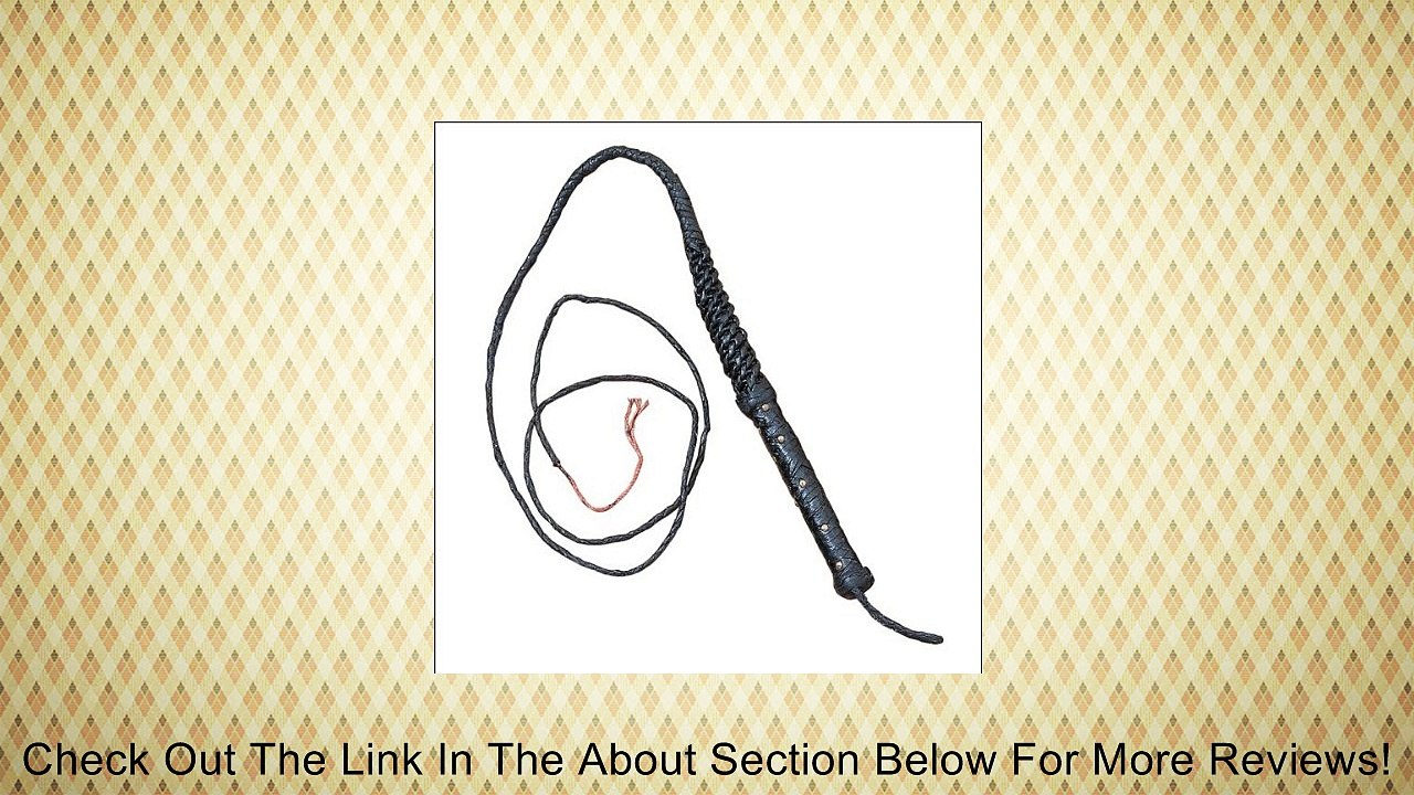 8ft Leather Bullwhip 892874-8 - Whips Review