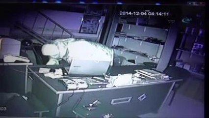 Hırsızlar Güvenlik Sistemleri Satan İşyerini Soydular