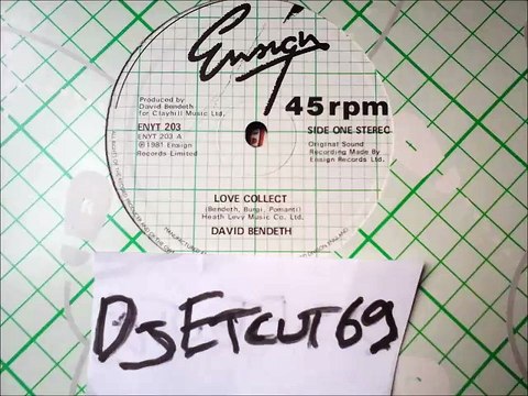DAVID BENDETH -LOVE COLLECT(RIP ETCUT)ENSIGN REC 81