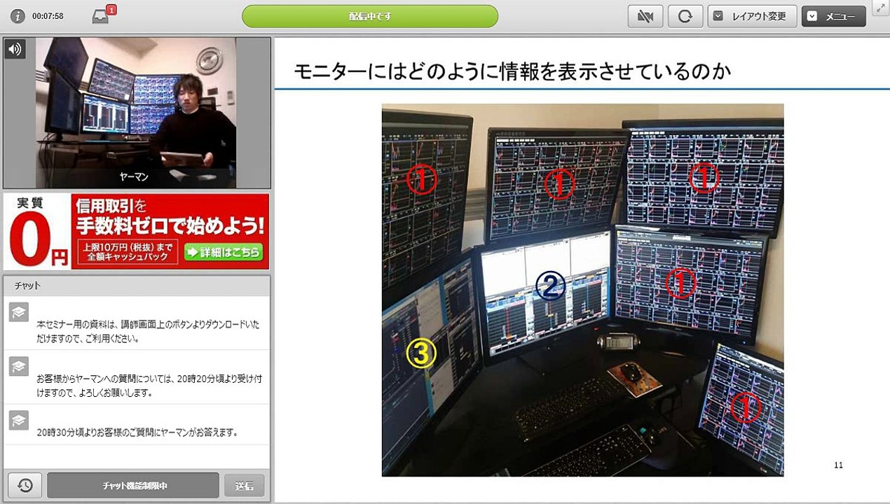2014-12-05 デイトレーダーが 教える短期トレードの極意！「日本株プレミアムオンラインセミナー:講師ヤーマン氏」