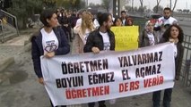 Atanamayan Öğretmenlerden Bakırköy'de Eylem