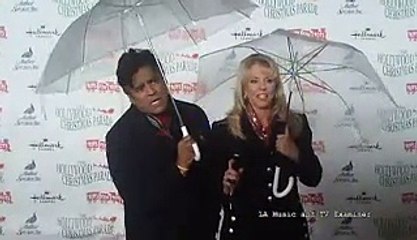 Erik Estrada and Laura MacKenzie at 2014 Hollywood Christmas Parade