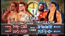 TMDK (Mikey Nicholls & Shane Haste) vs. Chris Hero & Colt Cabana