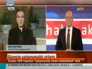 "HDP'nin Silahları Devreden Çıkarma Çağrısına Olumlu Yaklaşılmalı" Grup Başkanvekili Naci BOSTANCI