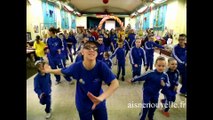 Flashmob pour le Téléthon avec les majorettes de Guise et Origny